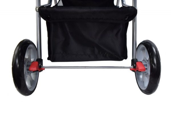 VIVO Four Wheel Pet Stroller/ Pet Pram (Purple) - Image 5